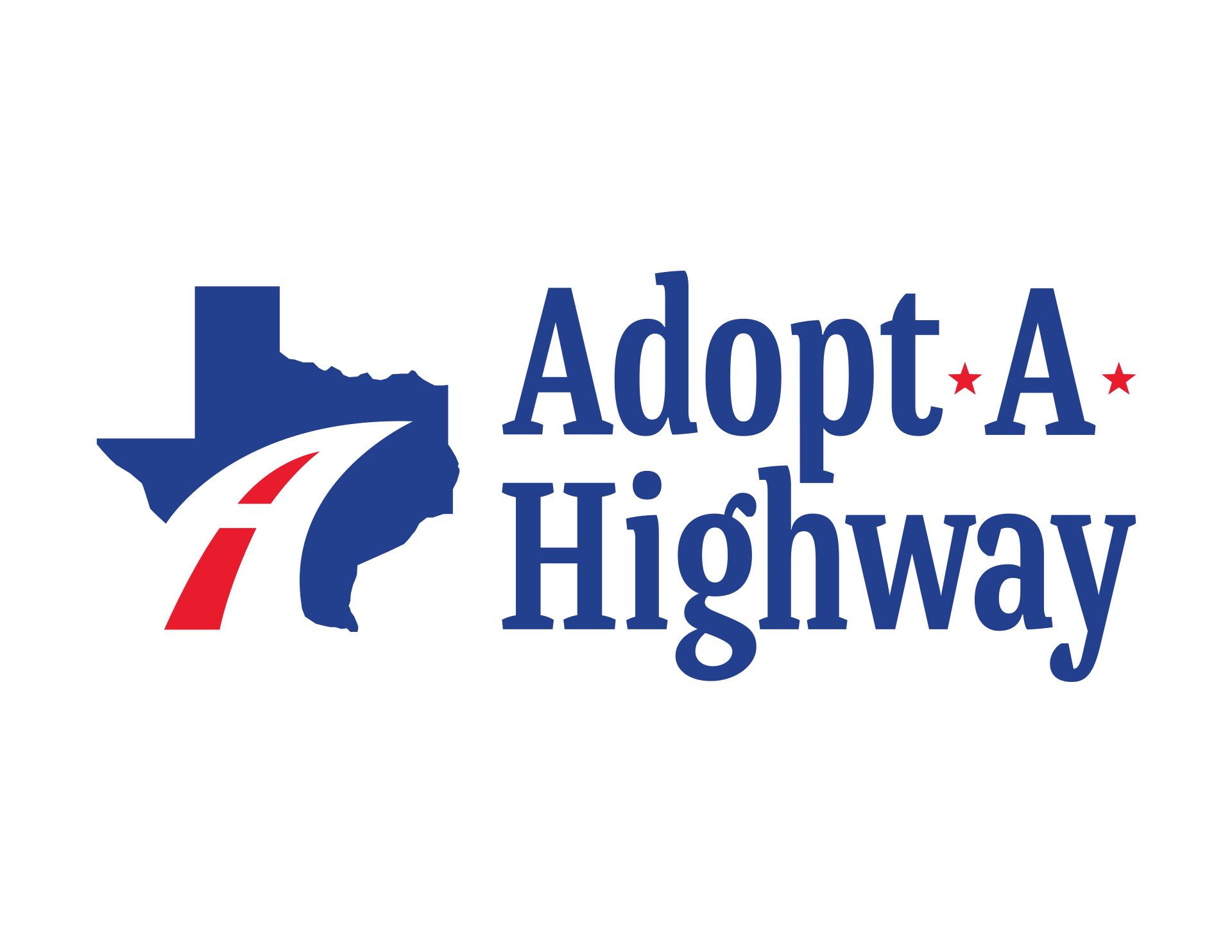 Adopt-A-Highway 40 years Logo